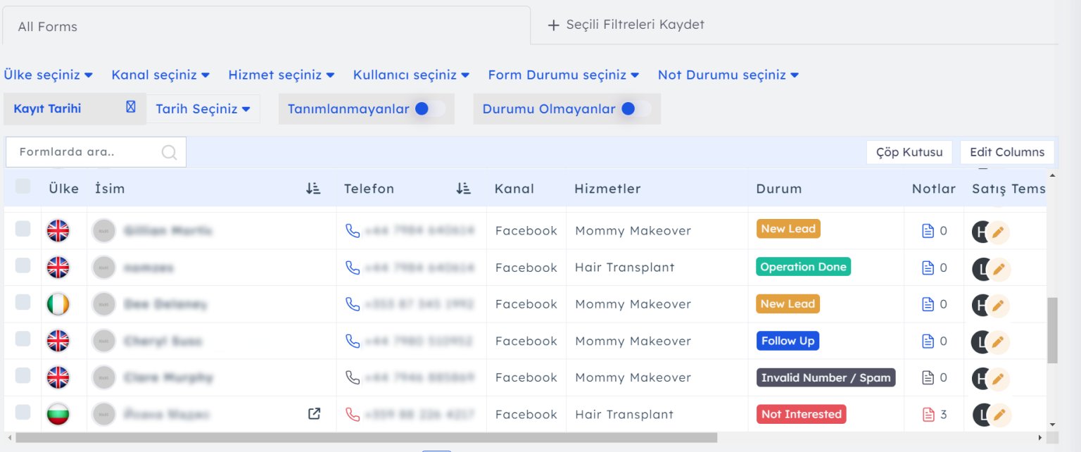 CRM Form